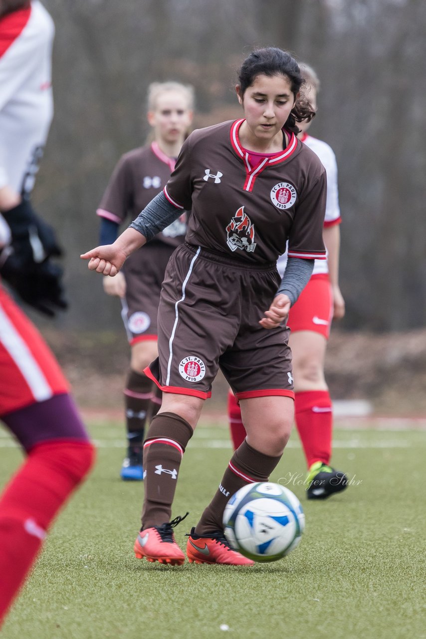 Bild 255 - B-Juniorinnen Walddoerfer - St.Pauli : Ergebnis: 4:1